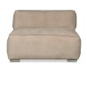 Bella Casa Loren Modular Sofa Brown Fabric