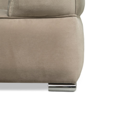 Bella Casa Loren Modular Sofa Brown Fabric