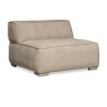 Bella Casa Loren Modular Sofa Brown Fabric