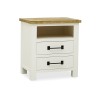 CaCavendish Abbley Night Table Latte In Pine White Brushing Acacia