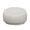 Bella Casa Luigi Swivel Chair Fabric Aries Natural