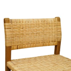 Bella Casa Nadeleine Chair Finish Teak Oil