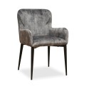 Bella Casa Amarante Dining Chair Velvet Grey