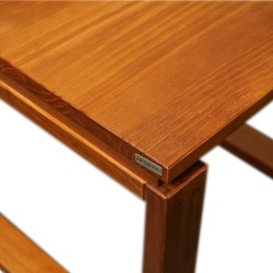 Bella Casa Craft Table Pine Garapa