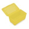 IKEA Glis Box With Lid 3 Pack Yellow/Blue Ref 90466155