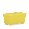 IKEA Glis Box With Lid 3 Pack Yellow/Blue Ref 90466155