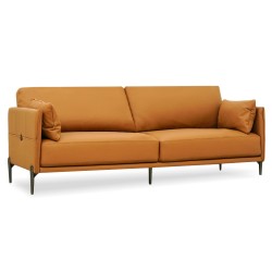 Bella Casa Maximo 3 Seater Sofa Brown Colour