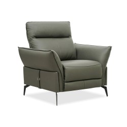 Leather Studio Trinity  1 Str Recliner Fabric Grey