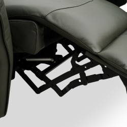 Leather Studio Trinity 2 Str Recliner Fabric Grey