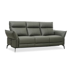 Leather Studio Trinity 3 Str Recliner Fabric Grey