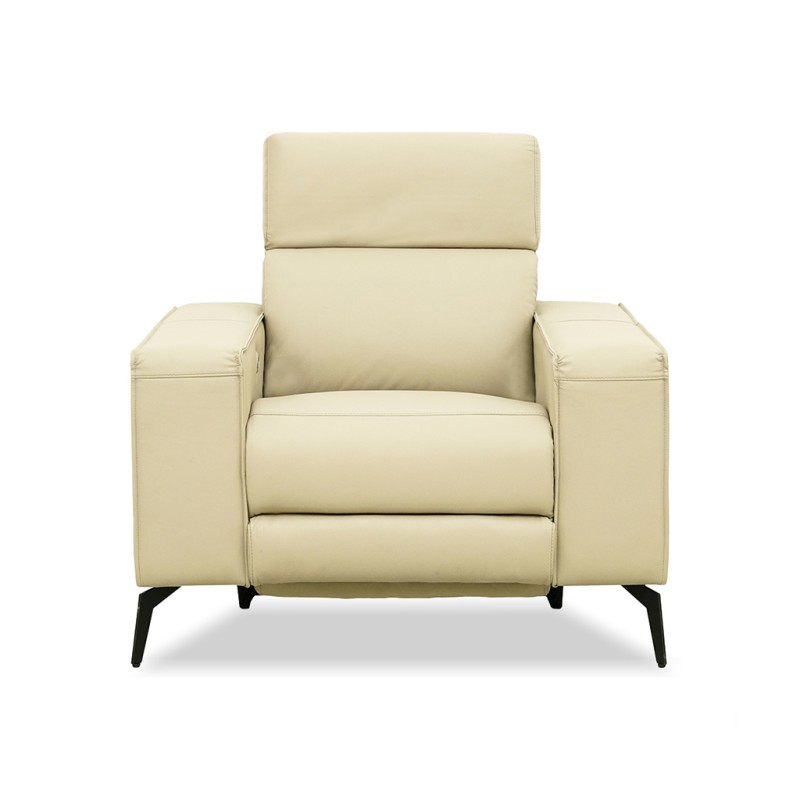 Bella Casa Saville 1 Str Recliner Fabric Taupe