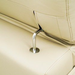 Bella Casa Saville 1 Str Recliner Fabric Taupe