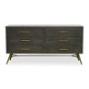 Bella Casa Andretti Chest of Drawers Pine Mat Brown