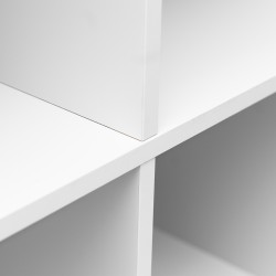 IKEA Kallax Bookshelf High Gloss White Ref 20305745
