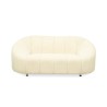 Bella Casa Bubble 3+2 Fabric Boucle White