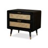 Bella Casa Rowan Nightstand With 2 drawers