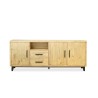 Cavendish Patio Sideboard 3 Doors & 2 Drawers Pine