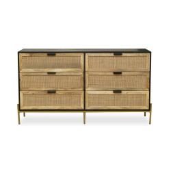 Bella Casa Cole Sideboard With 6 Drawers