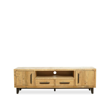 Cavendish Patio Low TV Cabinet Pine In Latte Color