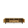 Cavendish Patio Low TV Cabinet Pine In Latte Color