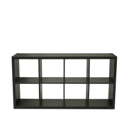 IKEA Kallax Bookshelf Black/Brown Ref 20275885