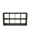 IKEA Kallax Bookshelf Black/Brown Ref 20275885