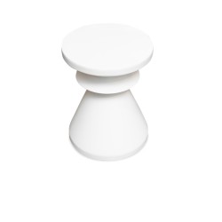 Bella Casa Chess Side Table White