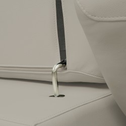 Bella Casa Fellini Recliner 3Str Fabric Taube