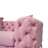 Carson 3 Seater Jaguar Fabric Pink Col