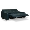 Leather Studio Tores Recliner 2 Str Fab D.Blue