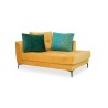 Bella Casa Tudor LHF Chaise Fabric Mustard