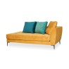 Bella Casa Tudor RHF Chaise Fabric Mustard