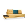 Bella Casa Tudor Sofa 3-Seater in Mustard Col Fabric