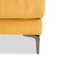 Bella Casa Tudor Sofa 3-Seater In Mustard Col Fabric