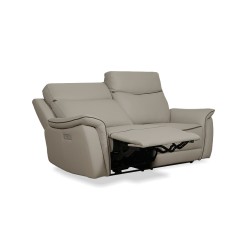 Leather Studio Santino Recliner 2S Fabric L.Grey