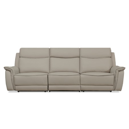 Leather Studio Santino Recliner 3S Fabric L.Grey