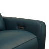 Leather Studio Tores 2 Seater Recliner D.Blue Col