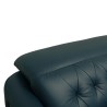 Leather Studio Tores Recliner 2 Str Fab D.Blue