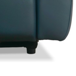 Leather Studio Tores Recliner 2 Str Fab D.Blue