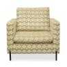 Cavendish Hester Accent Chair Fab Yellow/Beige