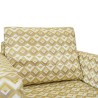 Cavendish Hester Accent Chair in Yellow/Beige Col