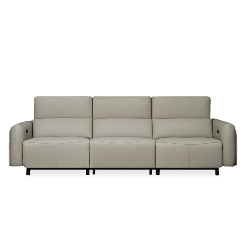 Bella Casa Fellini Recliner 3Str Fabric Taube