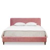 Pure Sleep Lana Bed 180x200 cm Pink Fabric