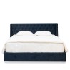 Pure Sleep Chester Bed 180x200 cm Blue Fabric