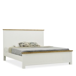Cavendish Abbley Bed 180x200 cm In Pine White Brushing Acacia