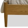 Bella Casa Reema Arched Bed 180x200 cm Oak & Cane