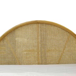 Bella Casa Reema Arched Bed 180x200 cm Oak & Cane