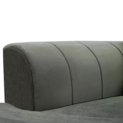 Bella Casa Nuela LHF Chaise Fabric Graphite