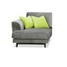 Bella Casa Nuela LHF Chaise Fabric Graphite