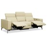 Bella Casa Saville 3 Seater Recliner Taupe Col